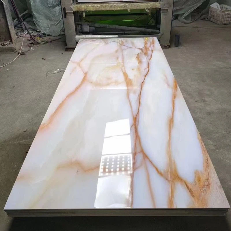 High Glossy Uv Marble Sheet